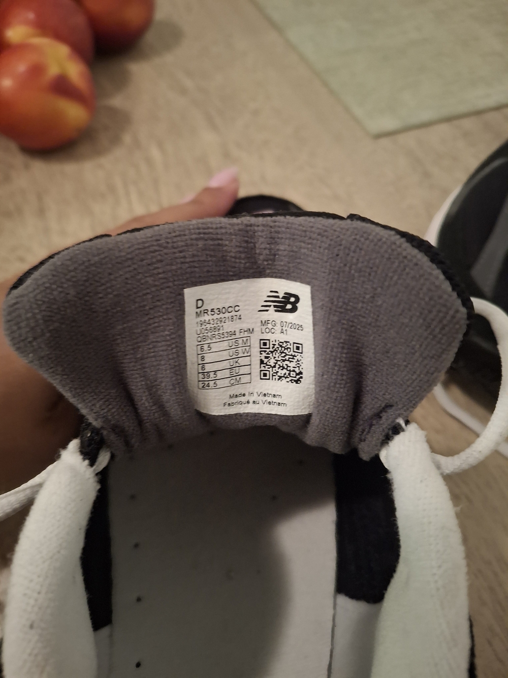 New Balance Black & Gray Athletic Sneakers - Picture 4 of 5